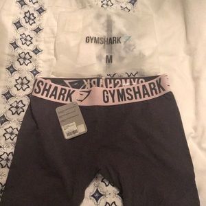 NWT gym shark leggings